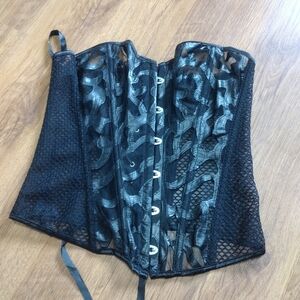 Sheer Black Corset